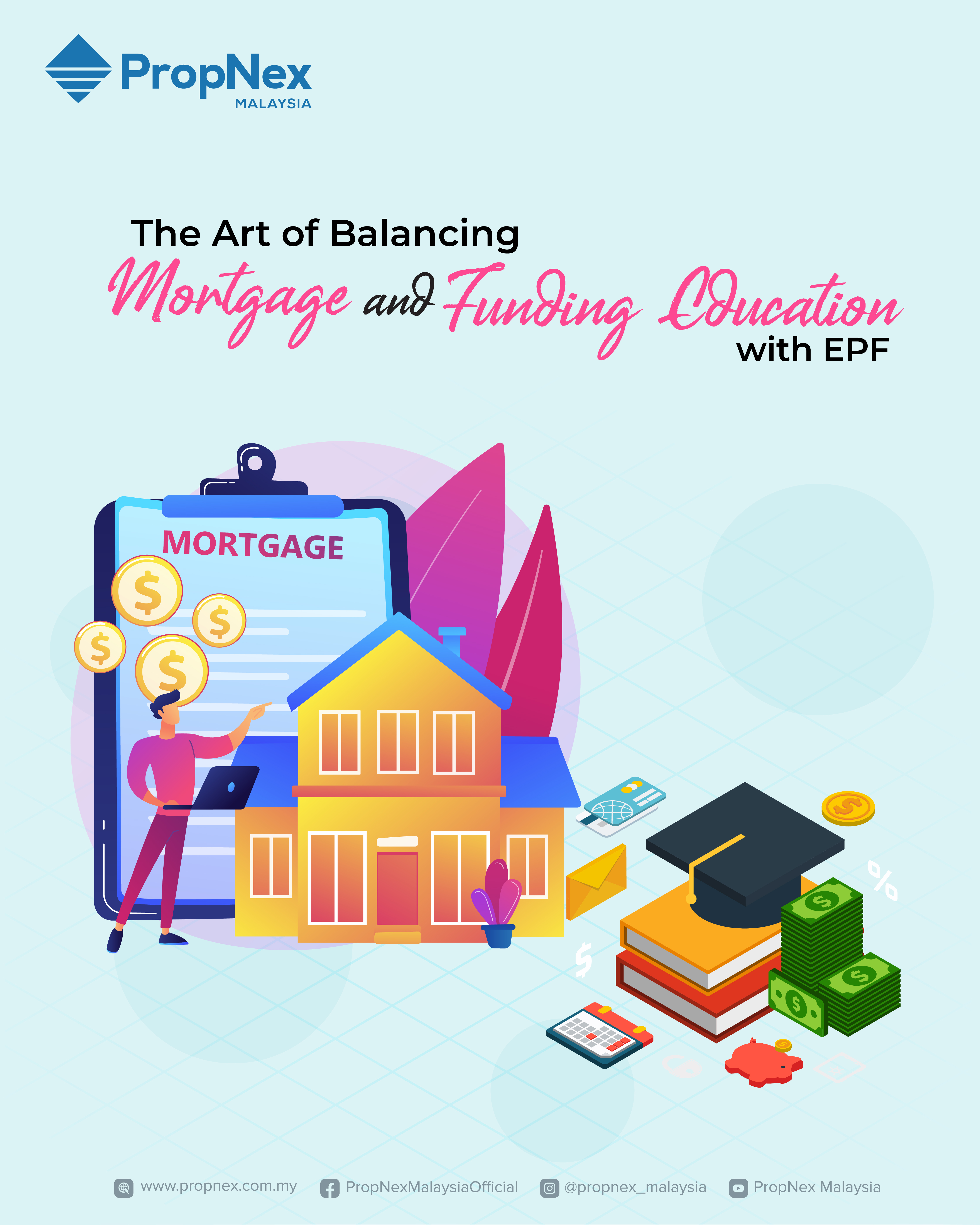 The Art of Balancing Mortgage and Funding Education with EPF