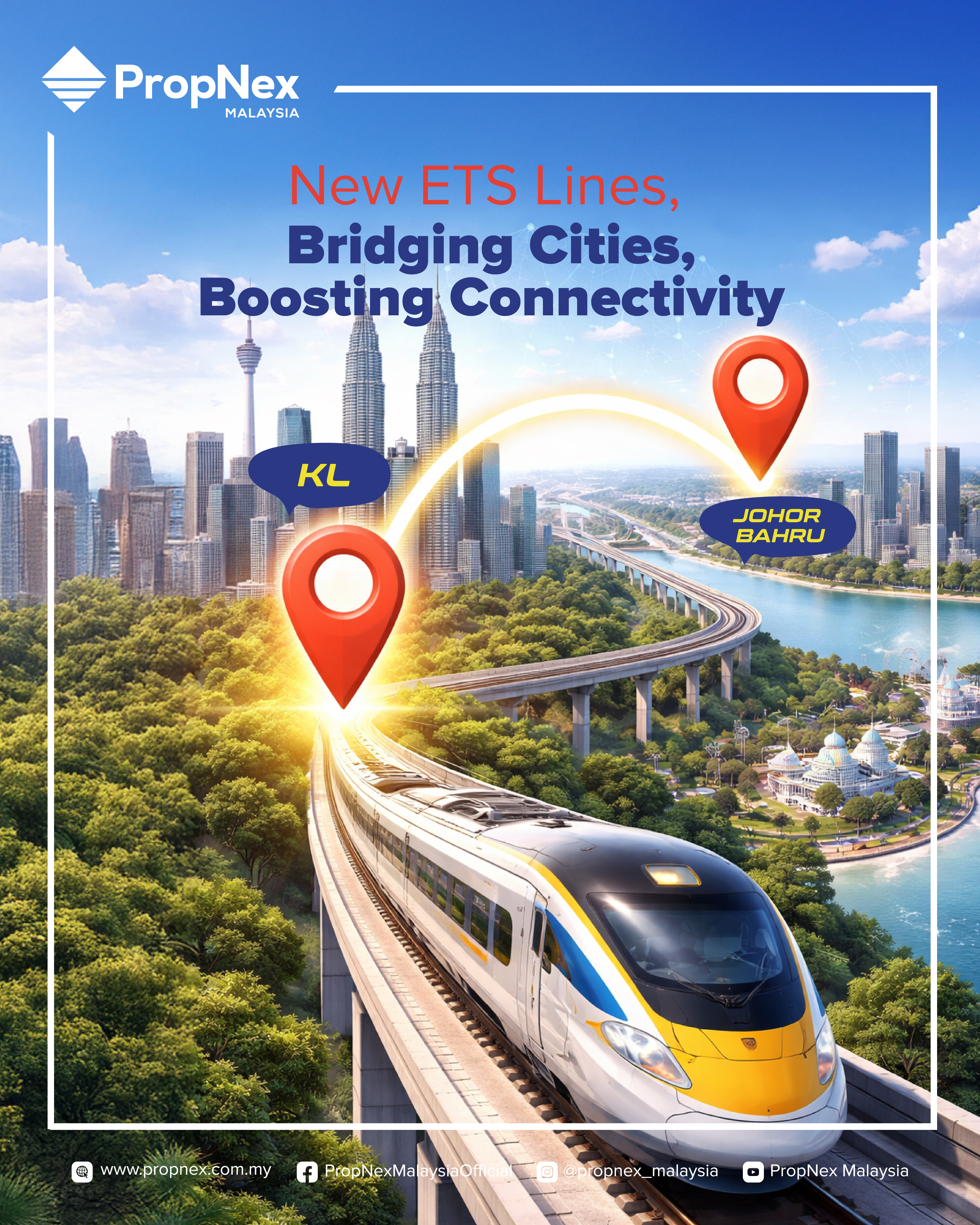 New ETS Lines, Bridging Cities, Boosting Connectivity