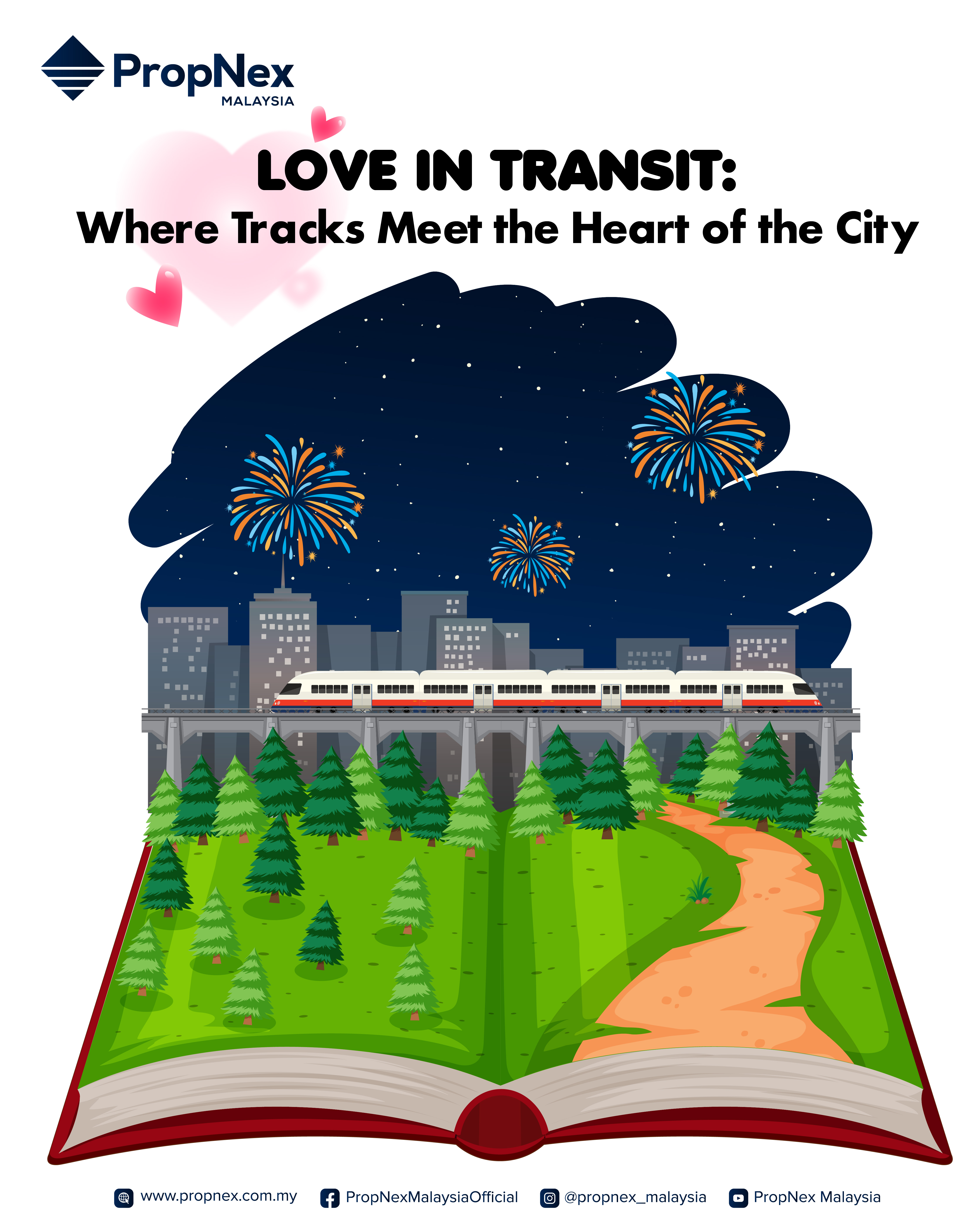 Love in Transit: Where Tracks Meet the Heart of the City